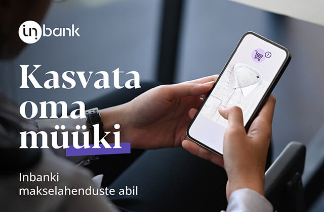 Inbanki maksemoodul Shopify e-poes — järelmaks ja Indivy
