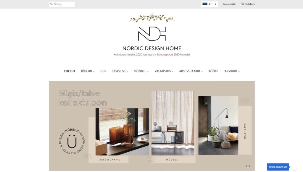 Nordic design home 1
